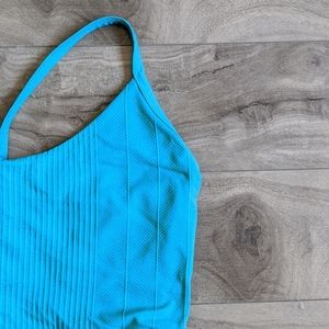 Patagonia teal tank top